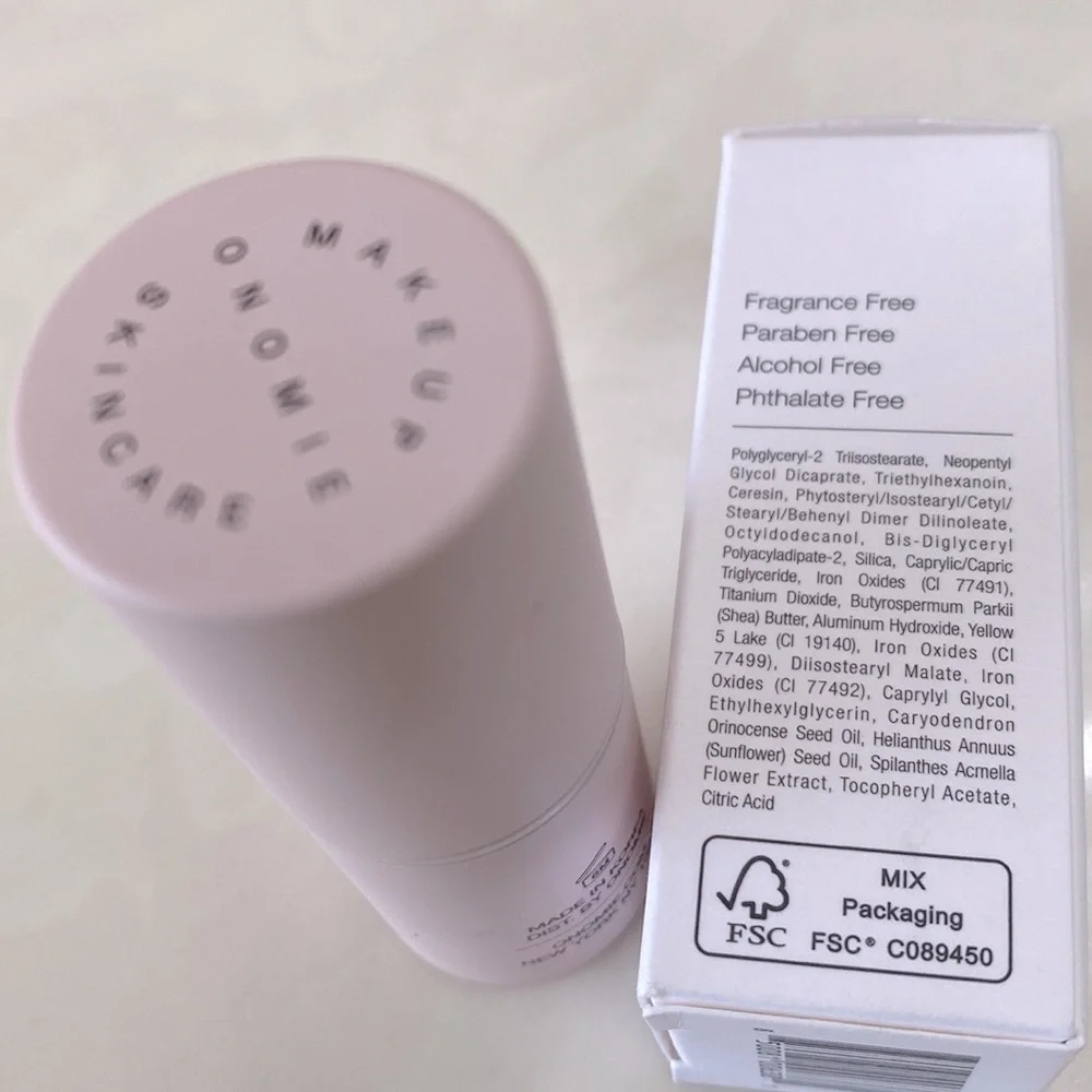 (BA1) ONOMIE Boosting Lip + Cheek Hydrating & Collagen Stick in Nightingale, 10g